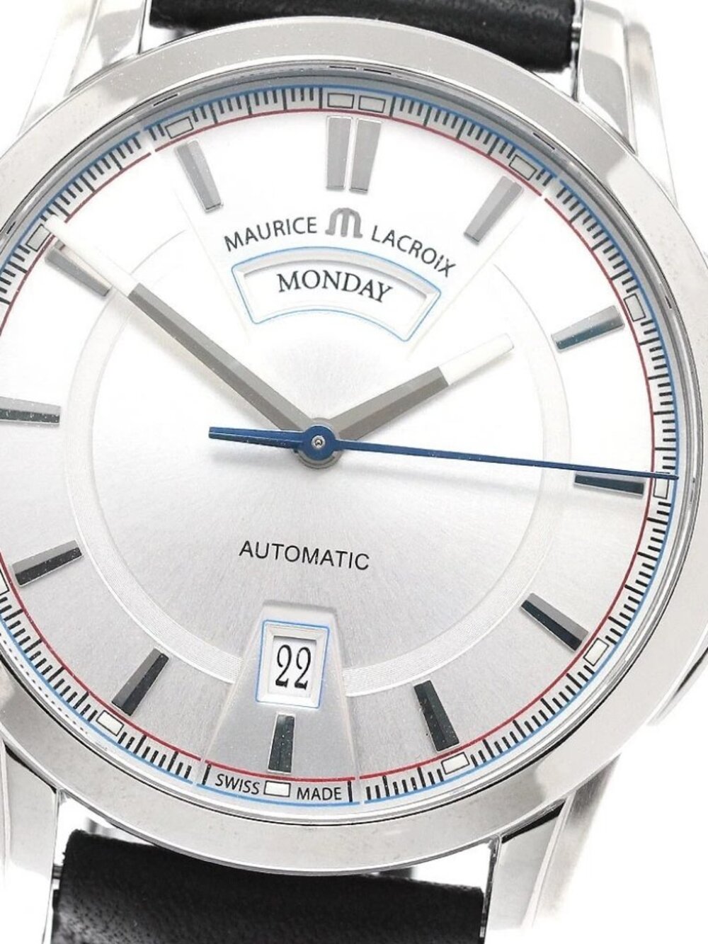 MAURICE LACROIX Pontos PT6158-SS001-131 Silver Dial Automatic Men's Watch